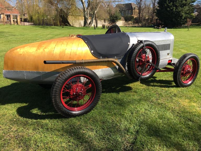 Model A Speedster - Alu mit Boat-Tail aus Holz