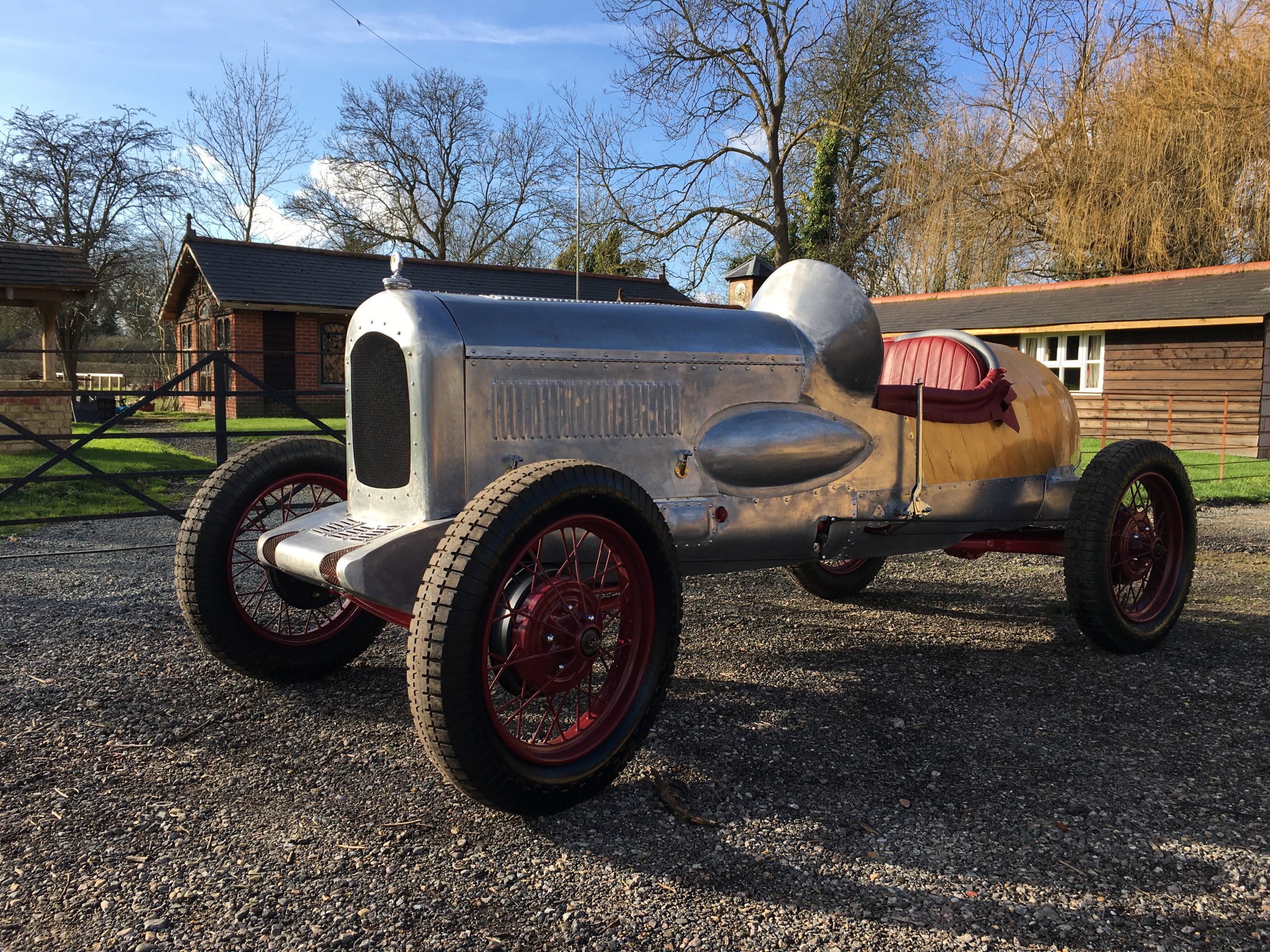 Model A Speedster - Alu mit Boat-Tail aus Holz